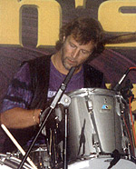September 2002 - Florian on the drums